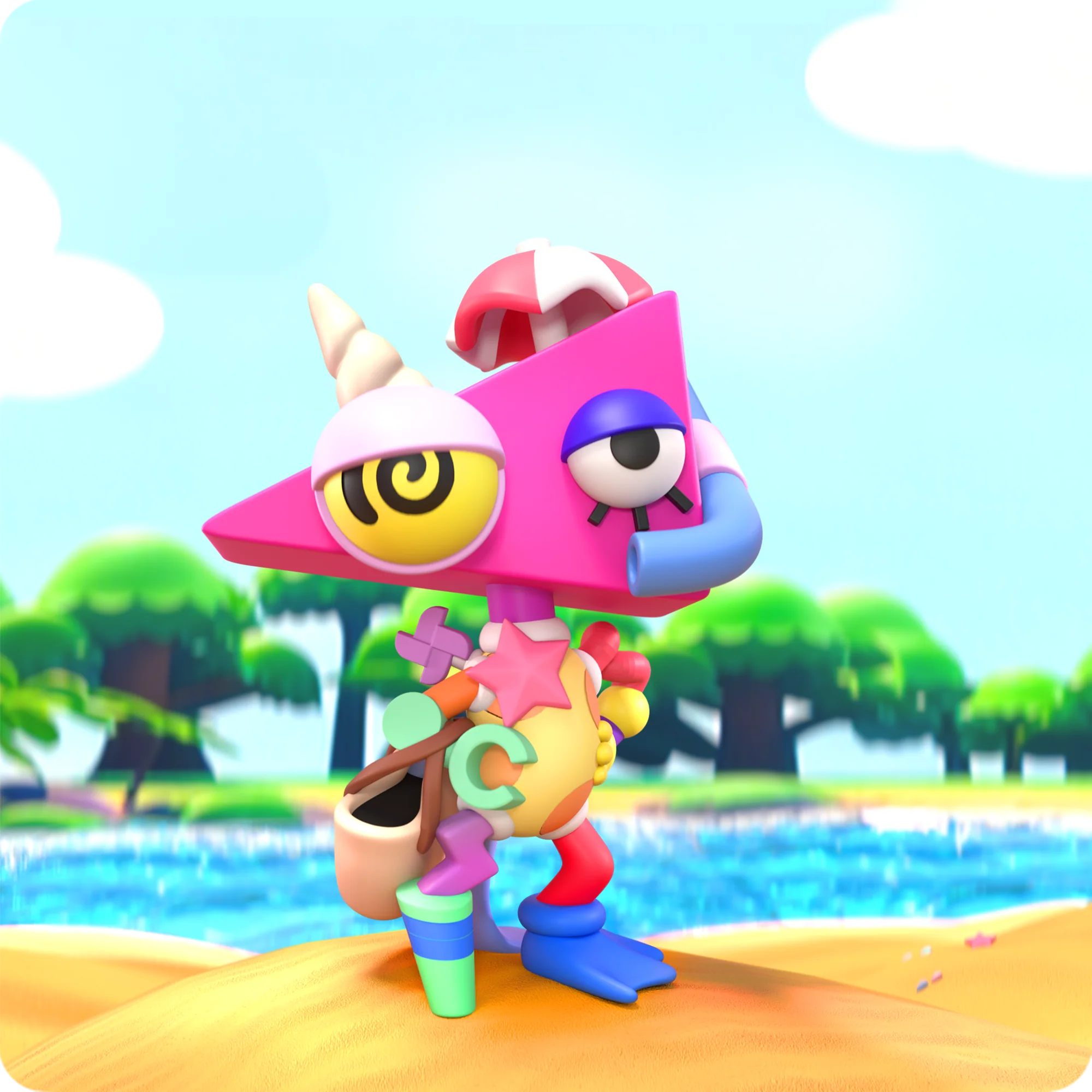 Digital Circus Animiniz: Beach Vacation Series Blindbox - Image 10